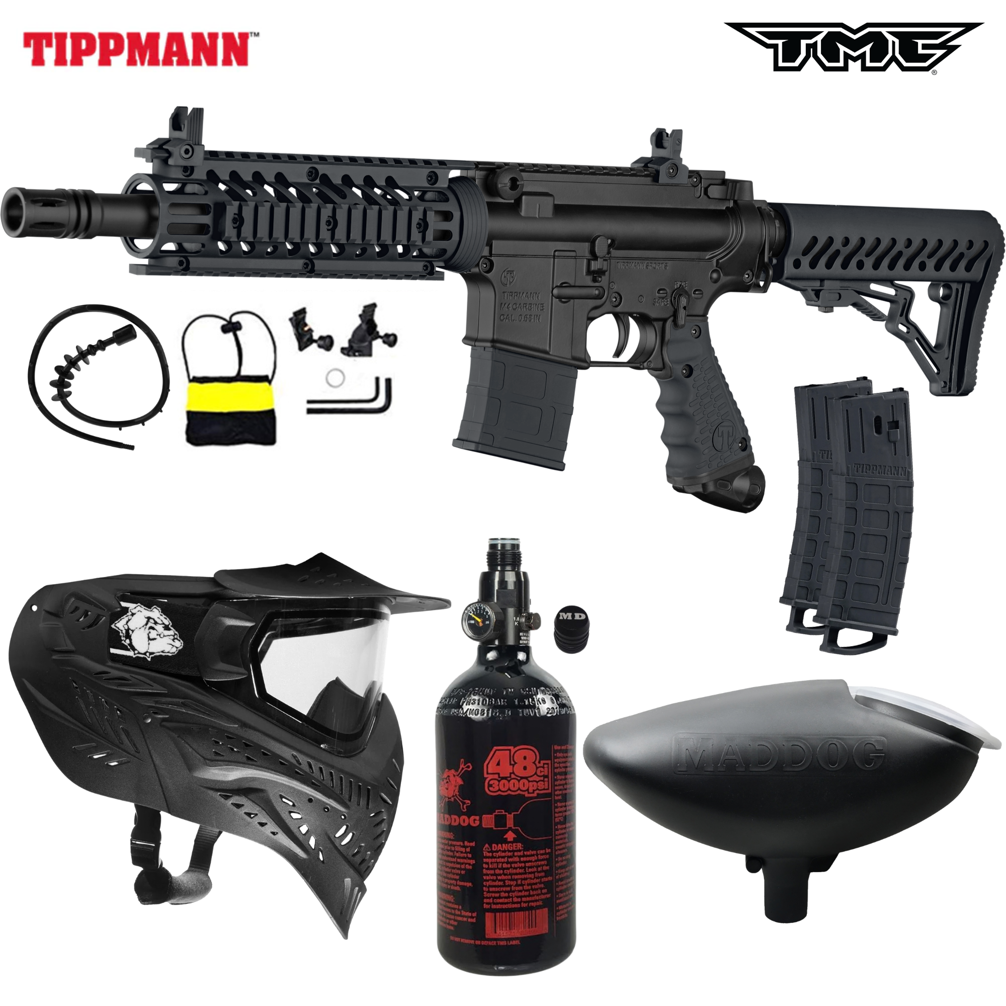 Tippmann TMC MagFed Paintball Gun Packages (All-In-One Kits)