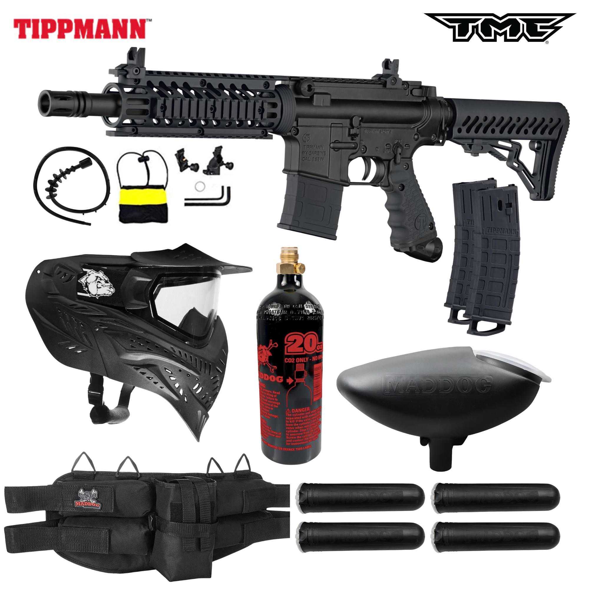 Tippmann TMC MagFed Paintball Gun Packages (All-In-One Kits)