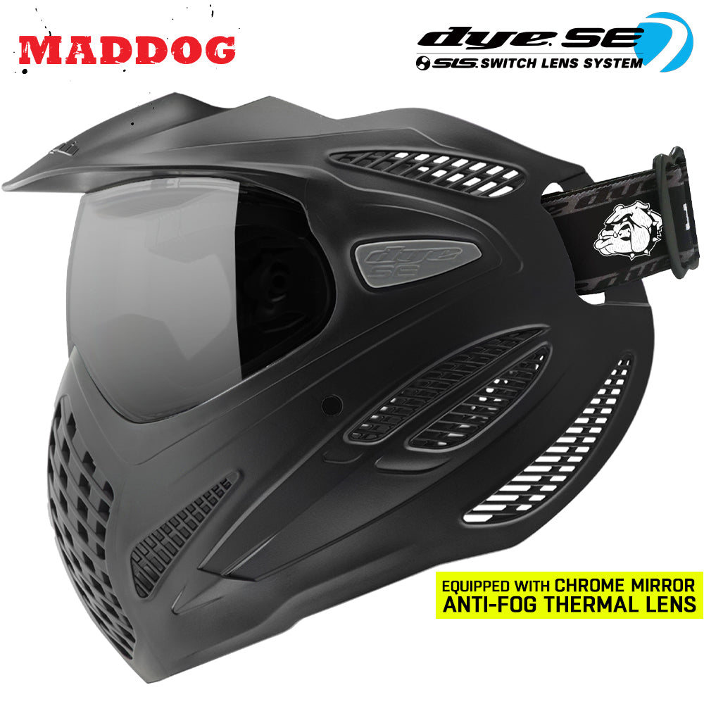 CLEARANCE Maddog Dye SE Special Edition Thermal Anti-Fog Paintball Mask Goggle - OPEN BOX / USED
