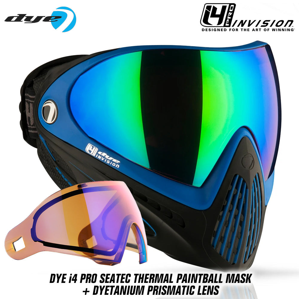 Dye I4 PRO Thermal Paintball Mask Goggles + Thermal Lens Options