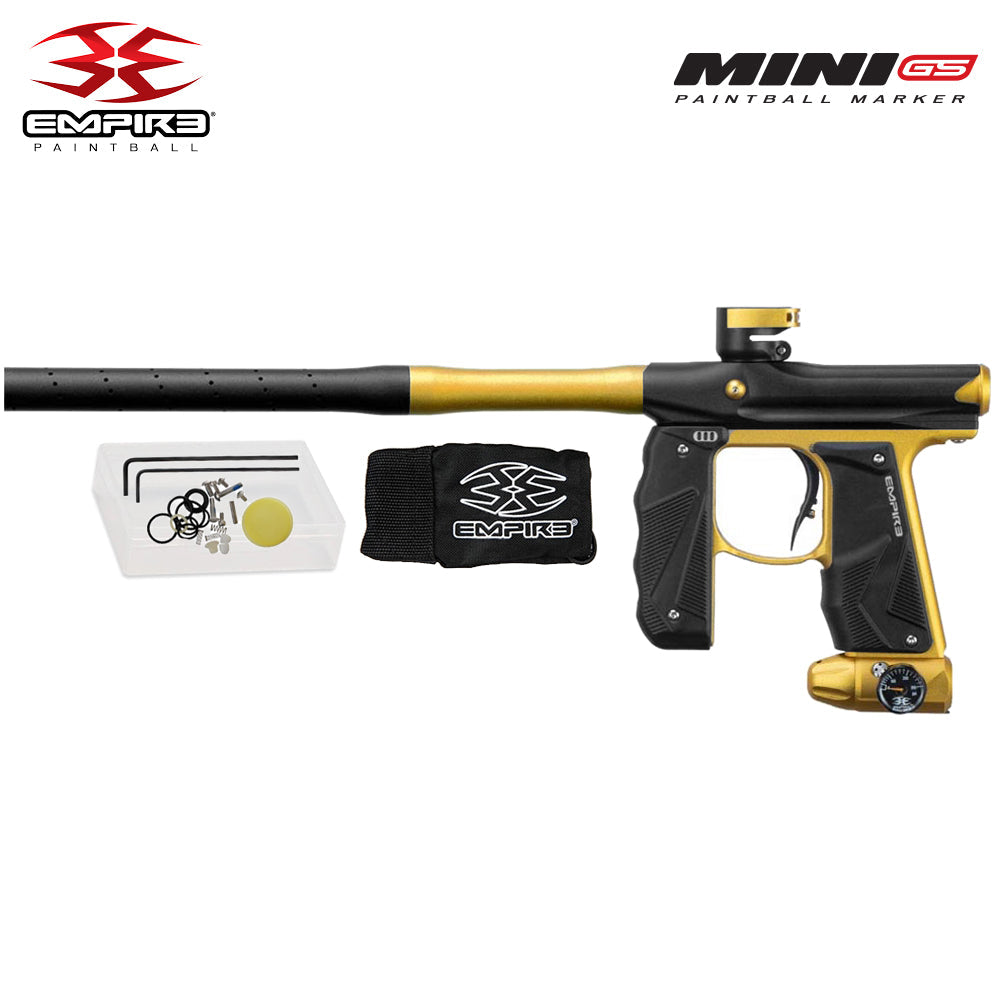 Empire Mini GS 68/4500 Carbon Fiber HPA Paintball Gun Package with Empire Halo Too 20+BPS