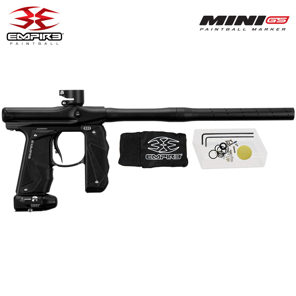 Empire Mini GS 68/4500 Carbon Fiber HPA Paintball Gun Package with Empire Halo Too 20+BPS