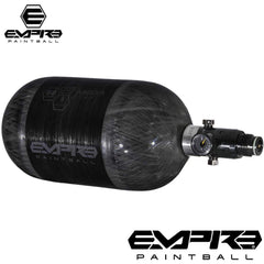 Empire Paintball MEGA LITE 68/4500 carbon fiber compressed air HPA tank with aluminum regulator and pressure gauge