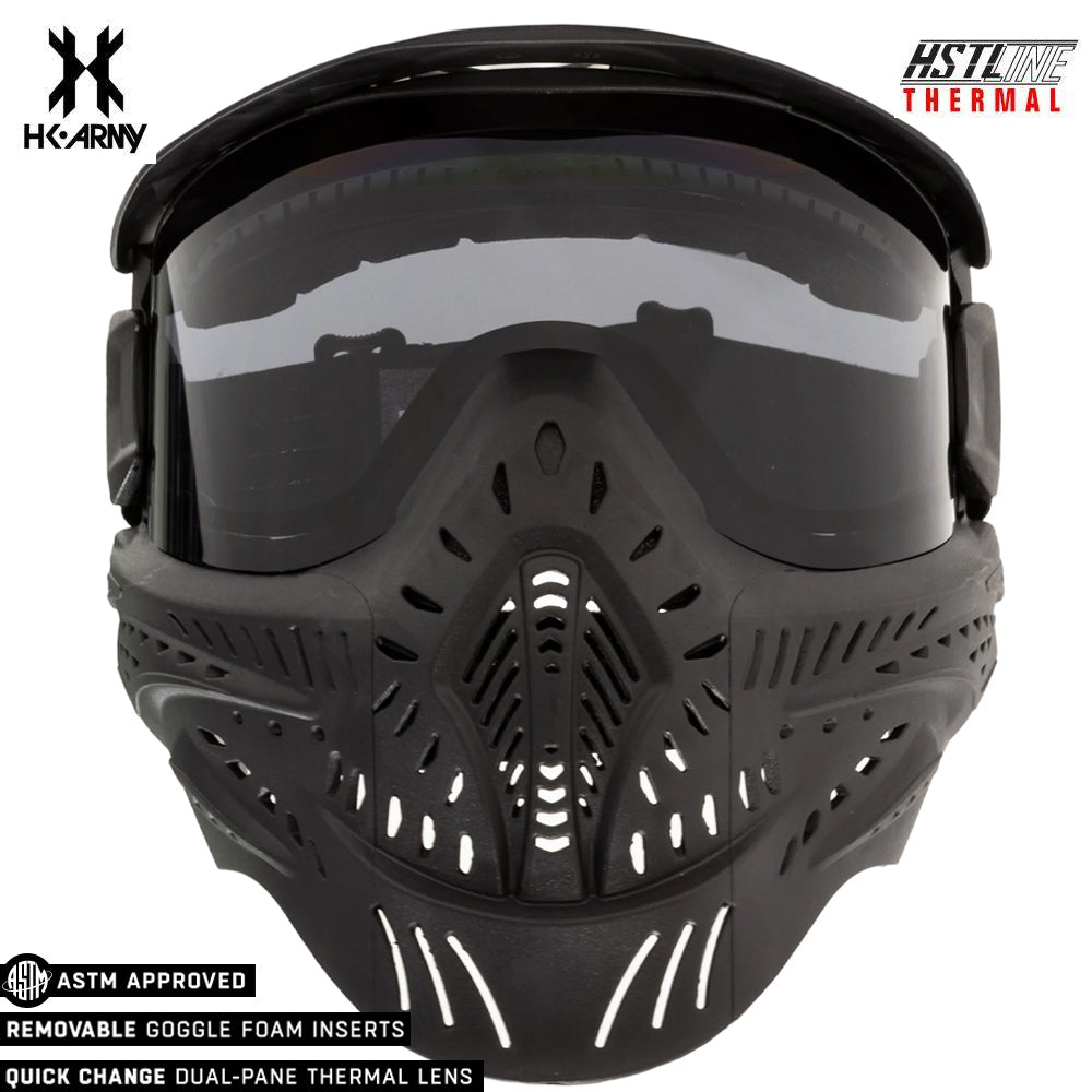 HK Army HSTL Goggle Paintball Airsoft Mask with Anti Fog Thermal Lens