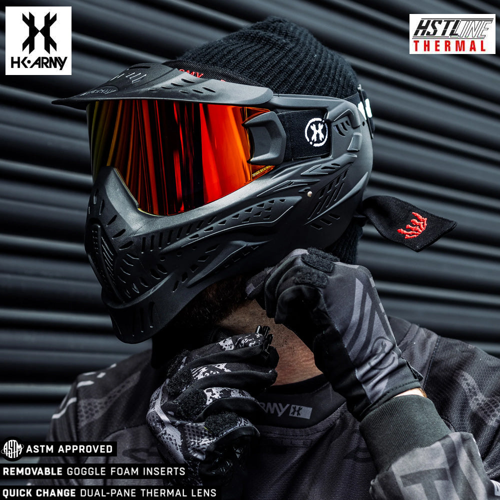 HK Army HSTL Goggle Paintball Airsoft Mask with Anti Fog Thermal Lens