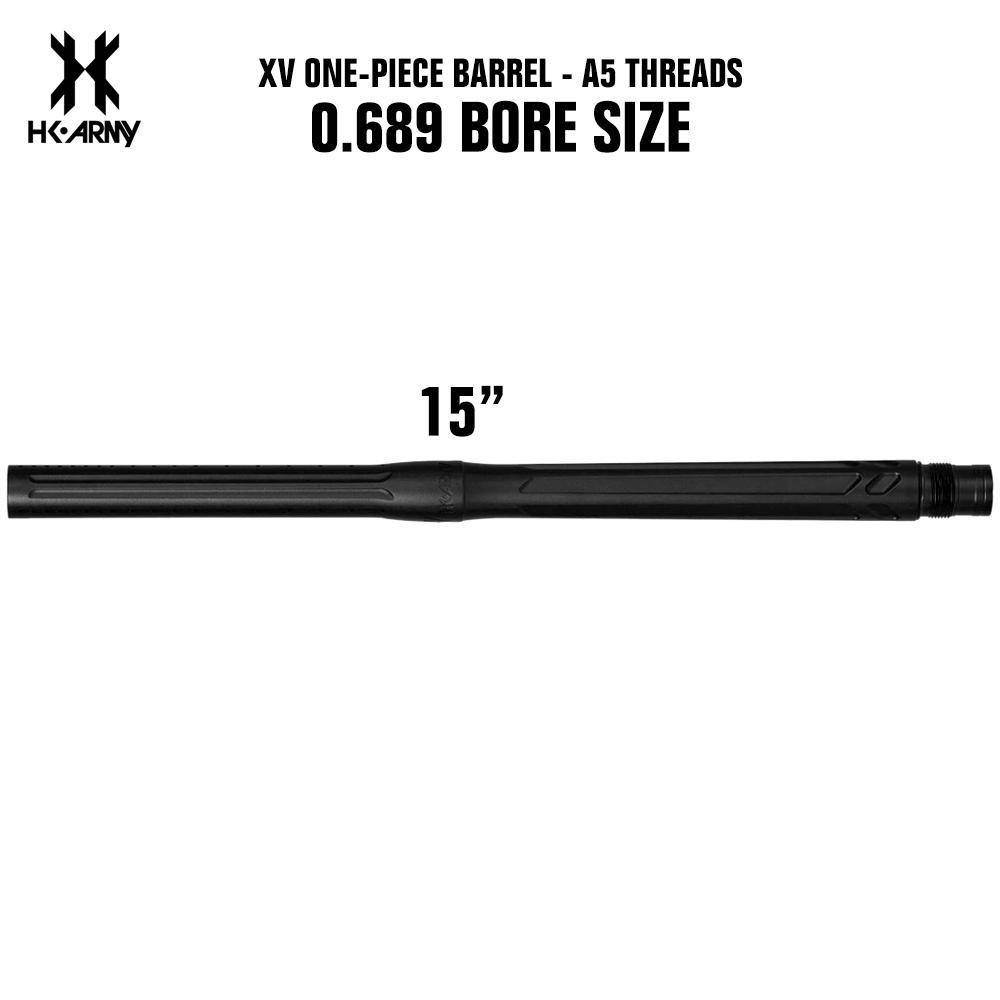 HK Army XV One-Piece Paintball Barrel Upgrade - 15" - PaintballDeals.com
