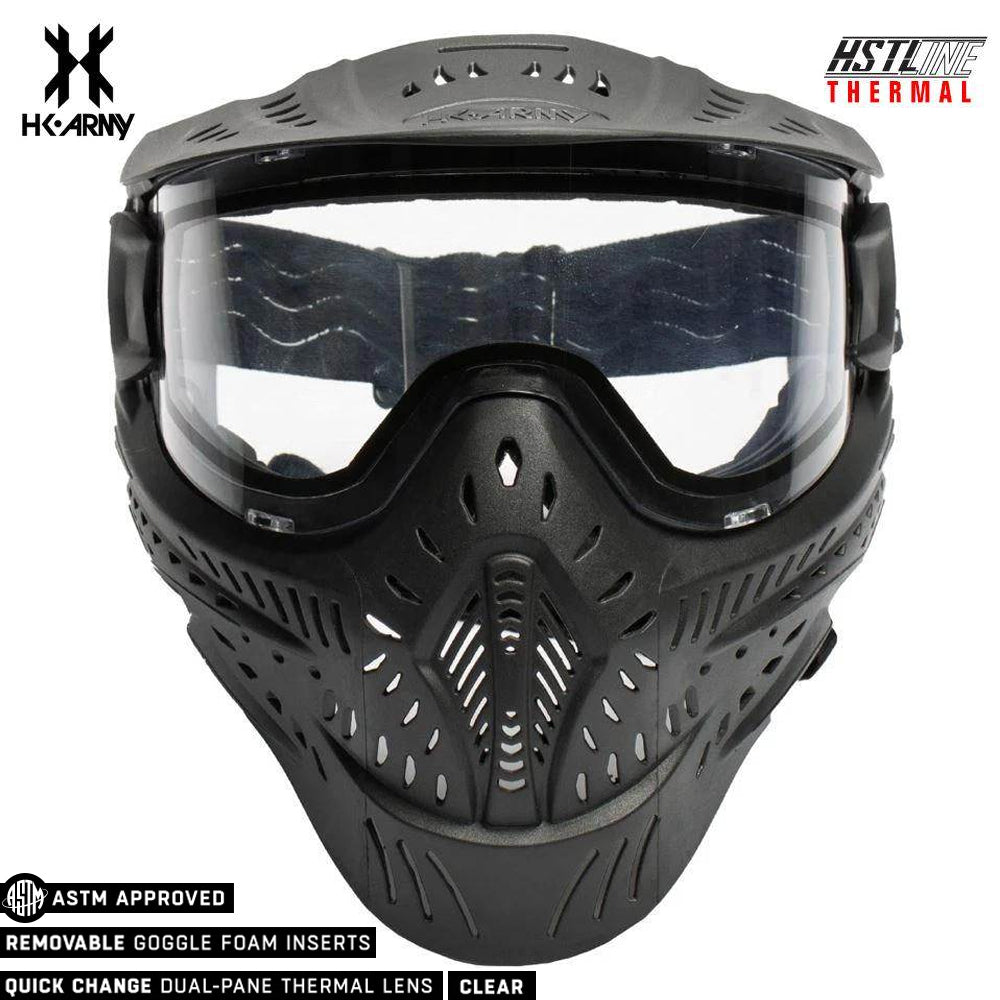 HK Army HSTL Goggle Paintball Airsoft Mask with Anti Fog Thermal Lens