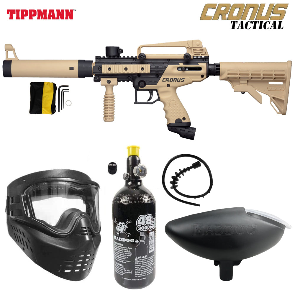 Tippmann Cronus Paintball Gun Marker Packages (All-In-One Kits)