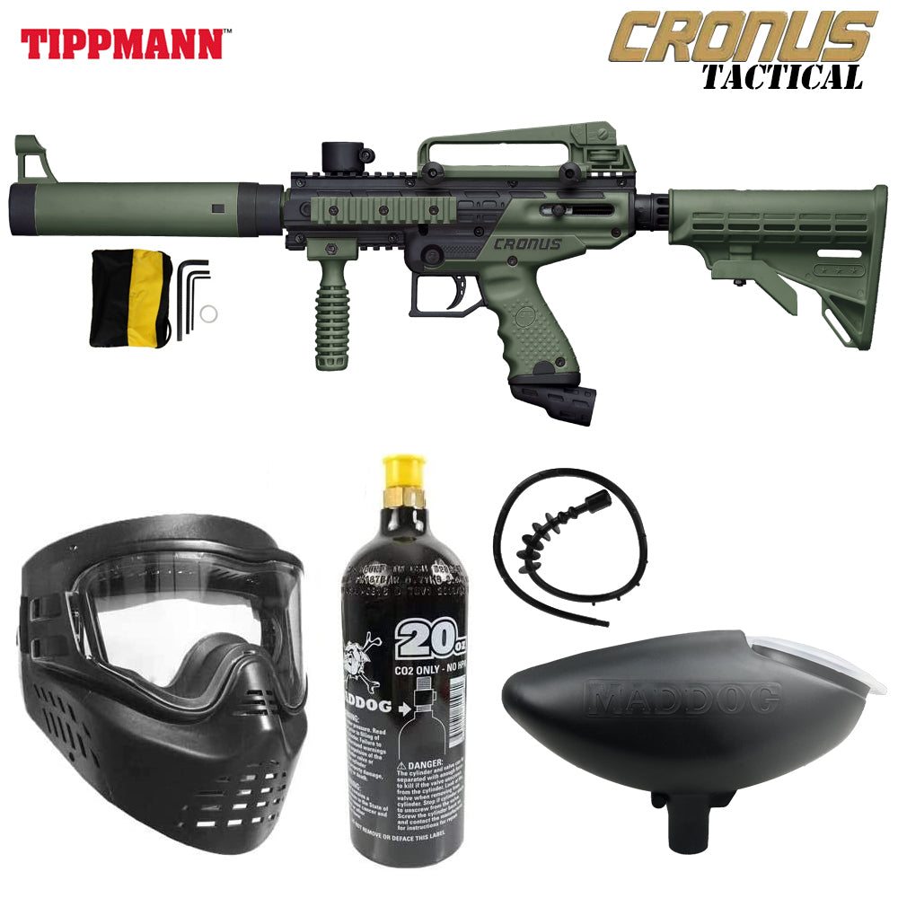 Tippmann Cronus Paintball Gun Marker Packages | Maddog All-In-One Starter Kits