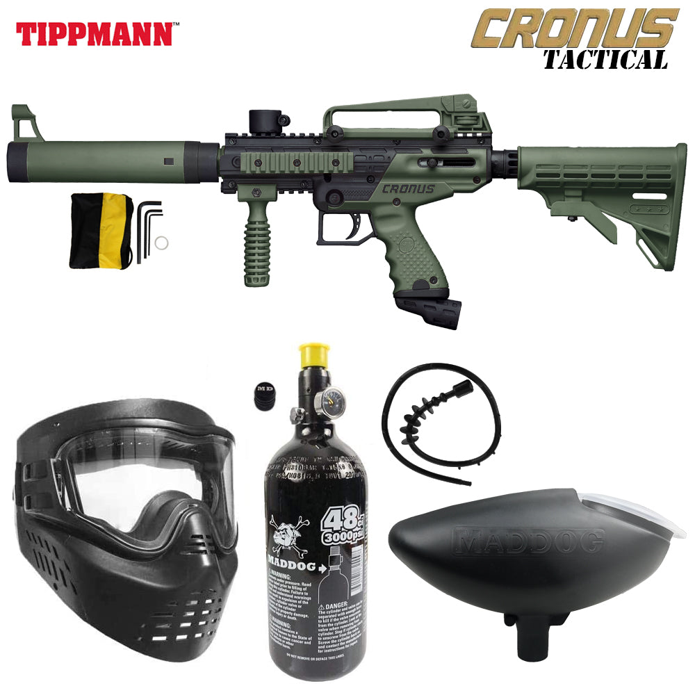 Tippmann Cronus Paintball Gun Marker Packages | Maddog All-In-One Starter Kits