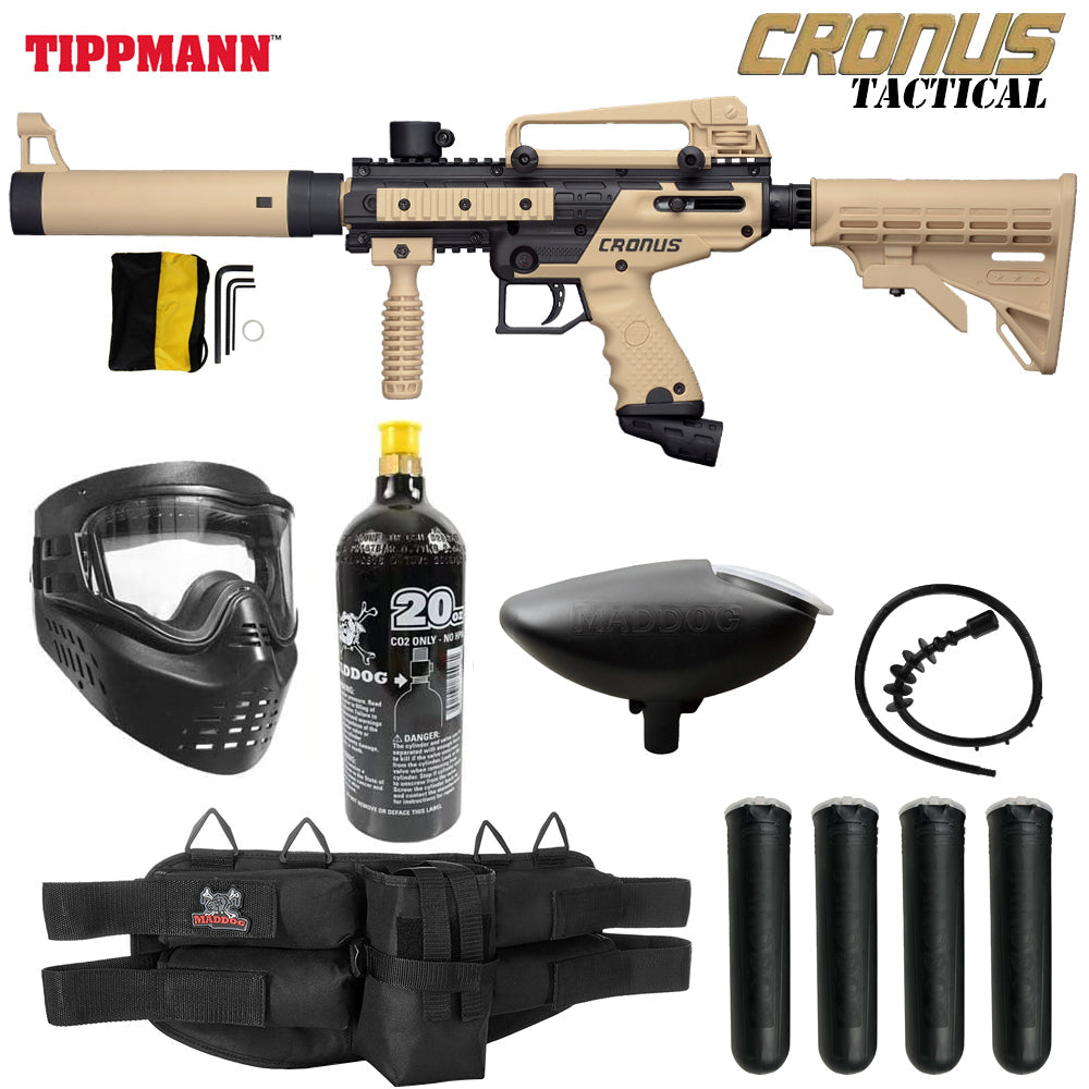 Tippmann Cronus Paintball Gun Marker Packages (All-In-One Kits)
