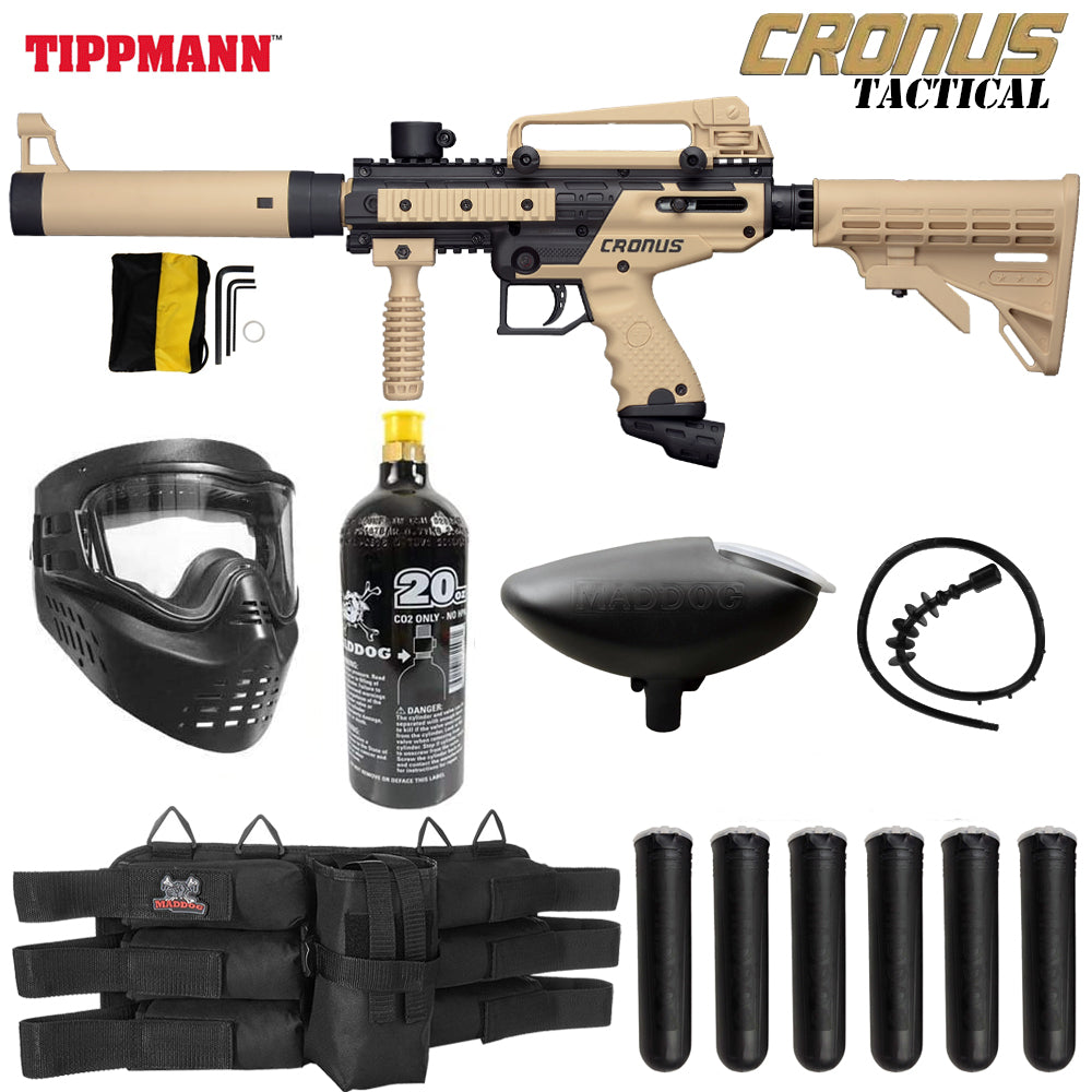 Tippmann Cronus Paintball Gun Marker Packages | Maddog All-In-One Starter Kits