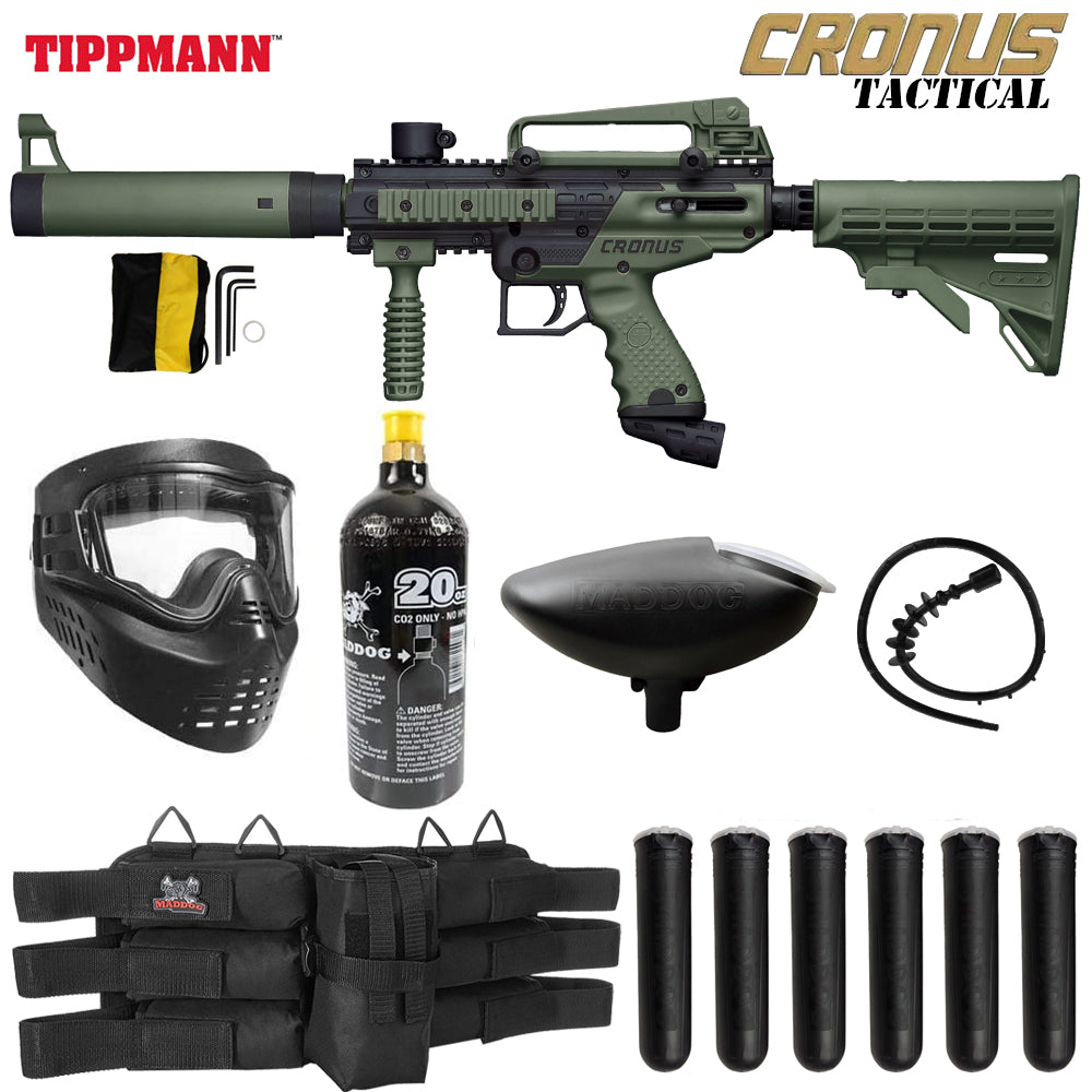 Tippmann Cronus Paintball Gun Marker Packages | Maddog All-In-One Starter Kits