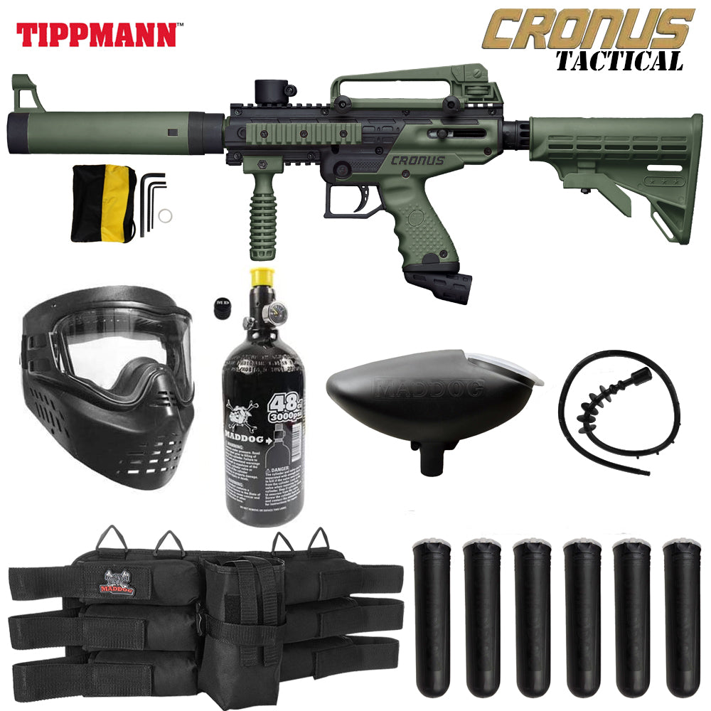 Tippmann Cronus Paintball Gun Marker Packages | Maddog All-In-One Starter Kits
