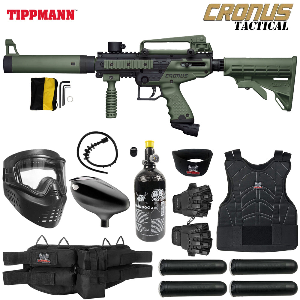 Tippmann Cronus Paintball Gun Marker Packages (All-In-One Kits)