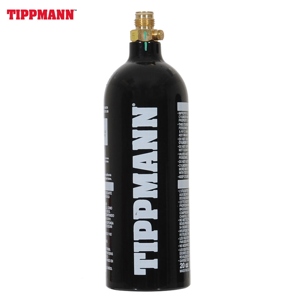 Tippmann 20 Oz Refillable Aluminum CO2 Paintball Tank