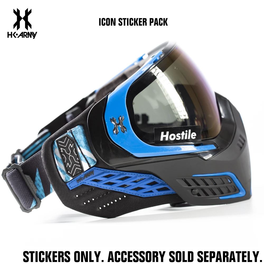 HK Army Paintball Sticker Pack - Icon (8 Assorted)