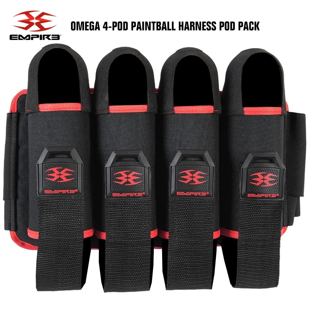 Empire Omega 4-Pod Paintball Harness Pod Pack