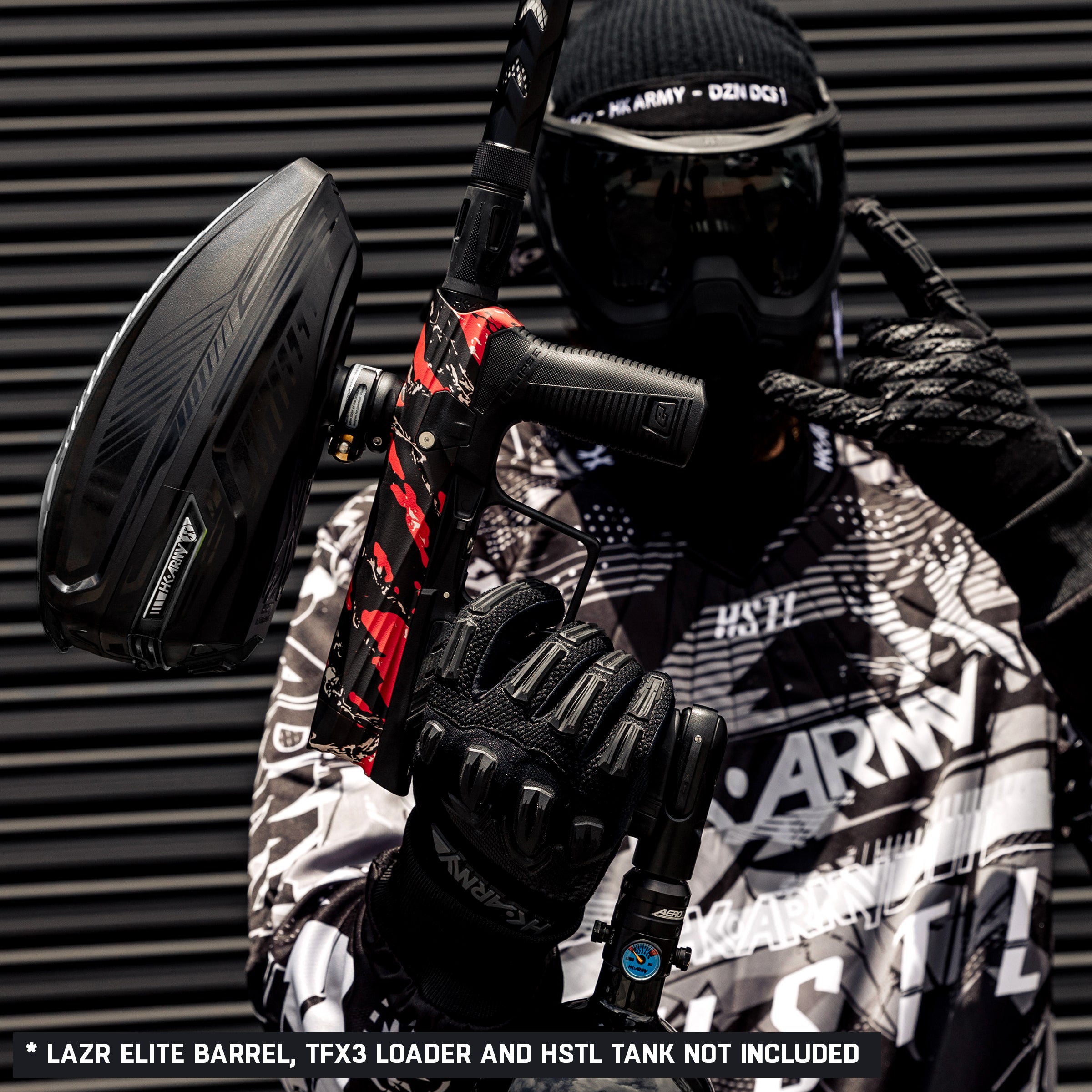 HK Army x Planet Eclipse ETHA3 Fracture Red Electronic Paintball Marker