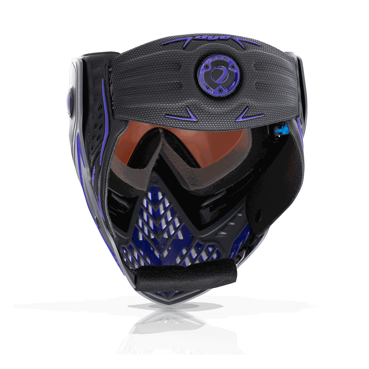 Dye i5 blue grey teal paintball goggles with advanced protection, anti-fog thermal lens, and comfortable secure fit