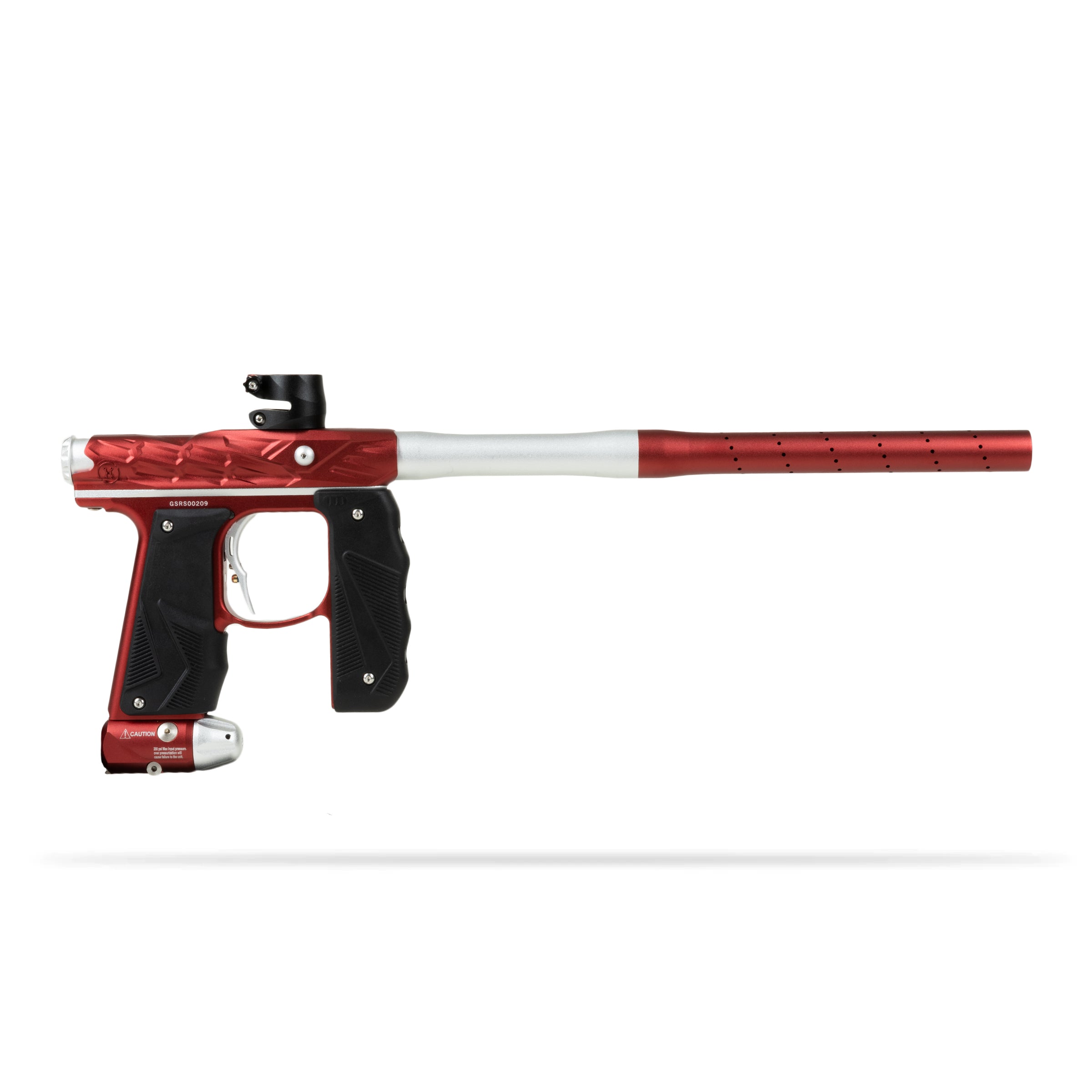 HK Army x Empire Mini GS Hive Electronic Paintball Gun – Red/Silver