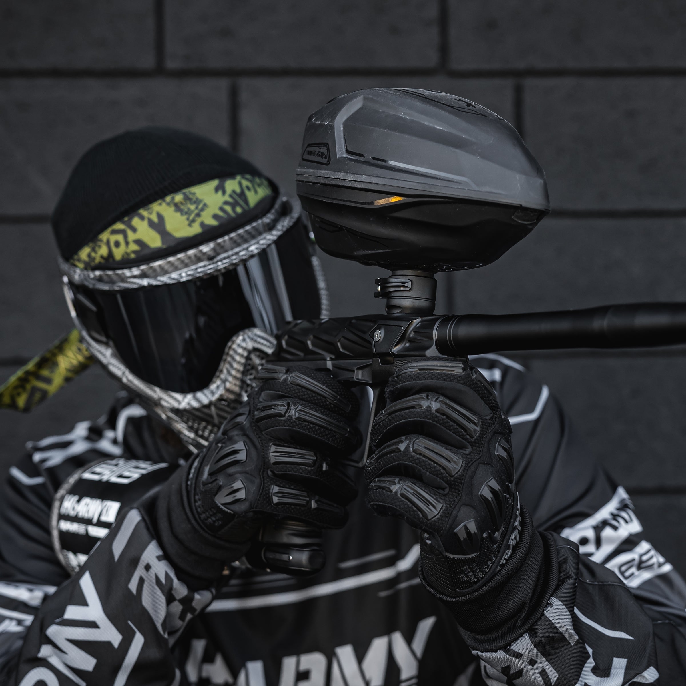 HK Army x Planet Eclipse ETHA3 MTL Hive Onyx Electronic Paintball Gun