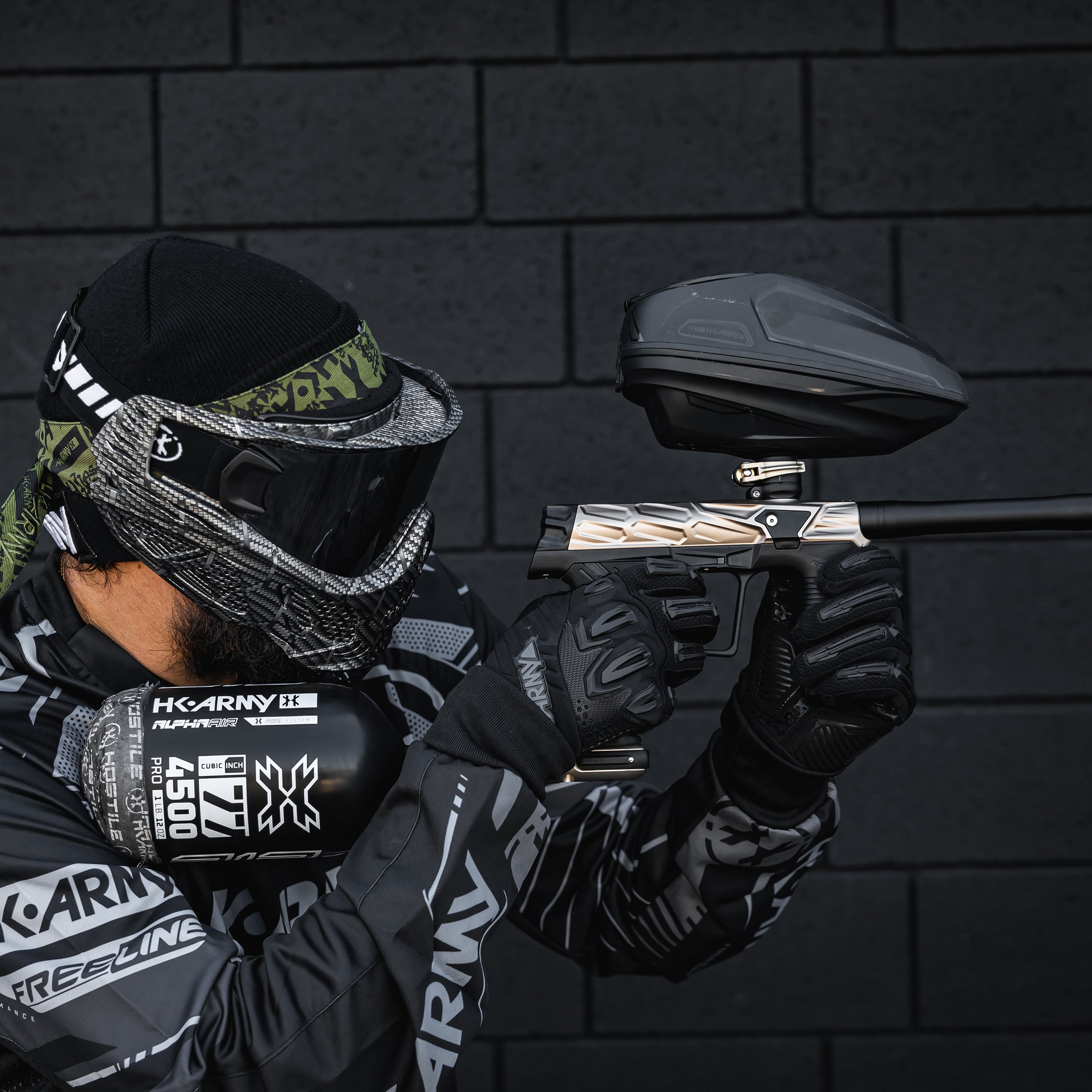 HK Army x Planet Eclipse ETHA3 MTL Hive Dune Electronic Paintball Gun