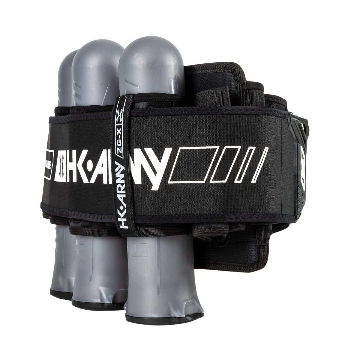 HK Army ZERO-GX Harness Pod Pack 3+2 4+3 5+4 std config, pod pack harness, quick pod access, for pit ready setups, studio view
