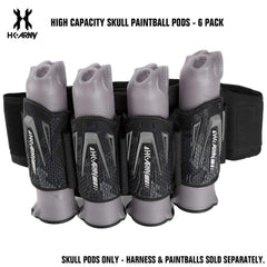 HK Army High Capacity Skull Paintball Pods - 6 Pack HK Army
