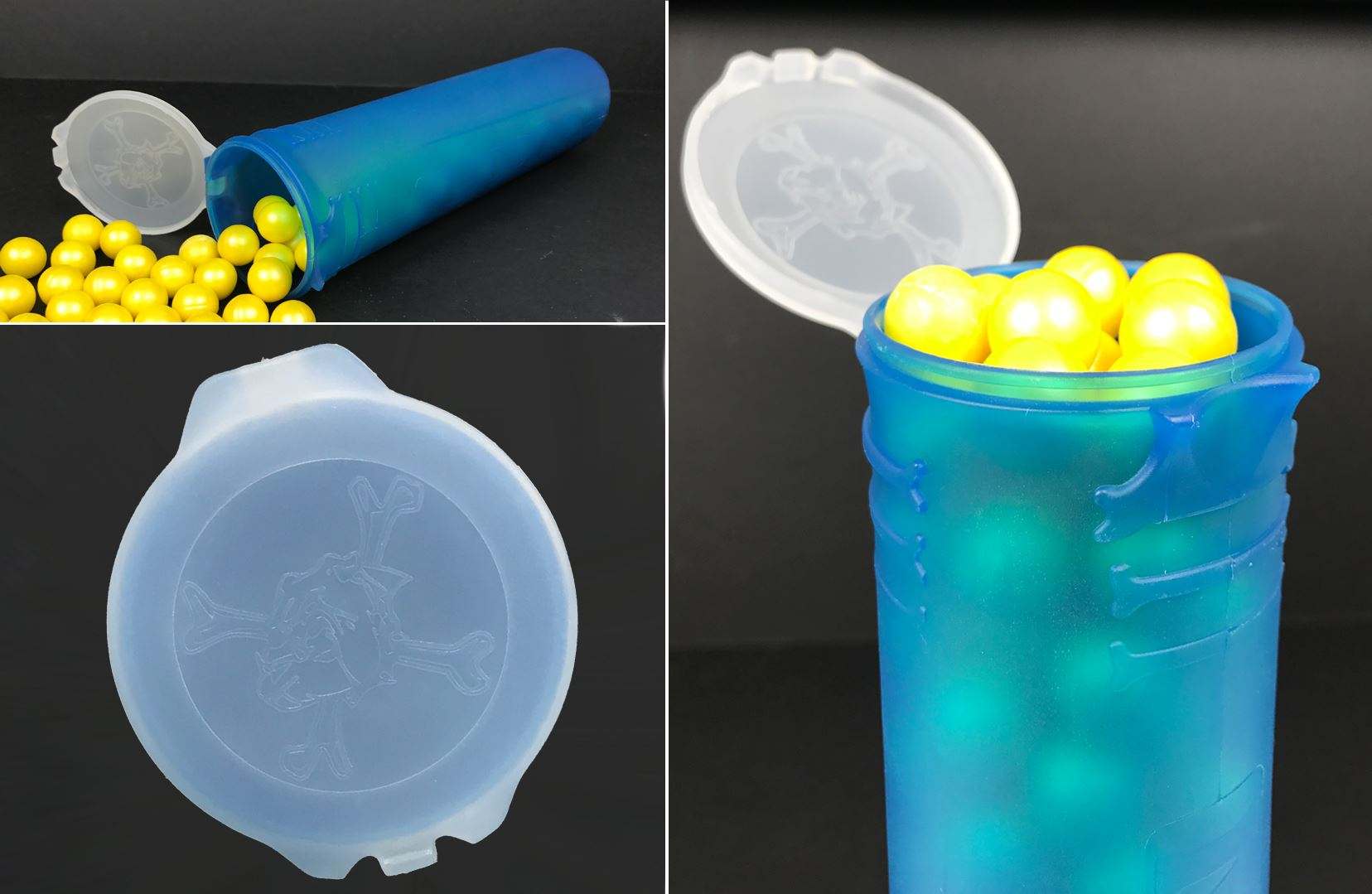 Maddog 150 Round BONES Paintball Pods Maddog