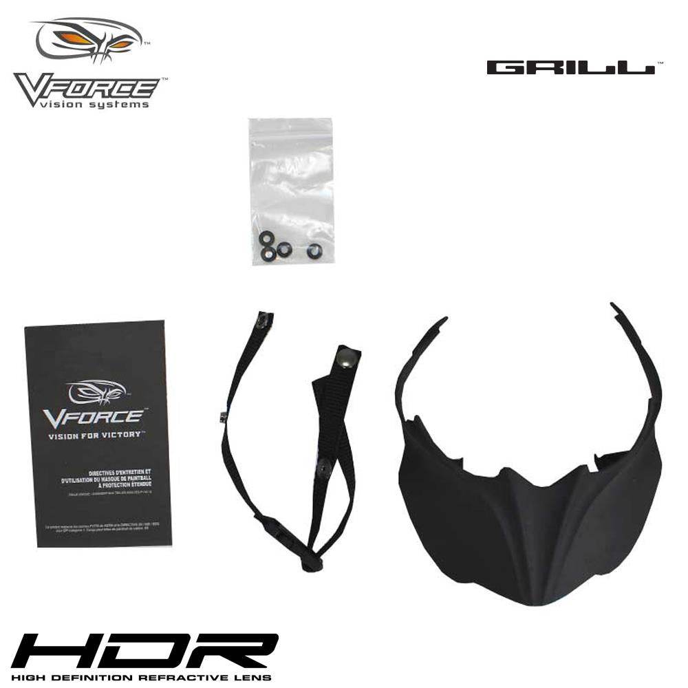 V-Force Grill Thermal Paintball Mask Goggles - SE Woodland Camo V-Force