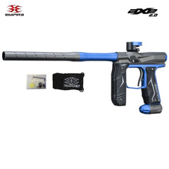 Empire Axe 2.0 Automatic Paintball Gun - Dust Grey / Blue Empire