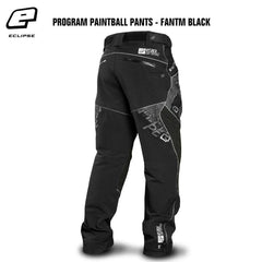 Planet Eclipse Program Paintball Pants - Fantm Black Planet Eclipse