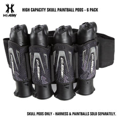 HK Army High Capacity Skull Paintball Pods - 6 Pack HK Army