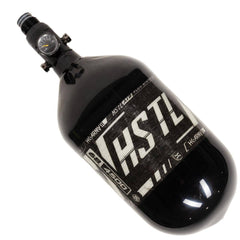 HK Army HSTL 68/4500 Carbon Fiber HPA Compressed Air Paintball Tank System - Standard Reg - Black HK Army
