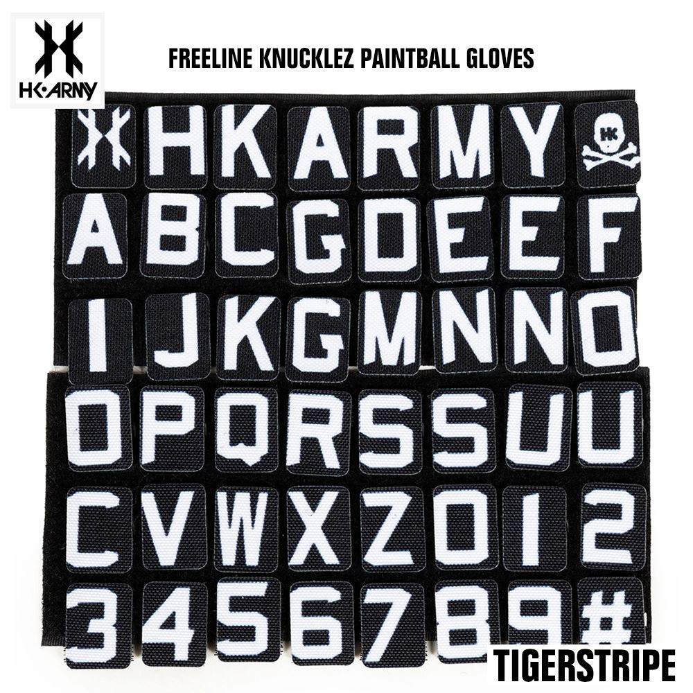 HK Army Freeline Knucklez Paintball Gloves - Tigerstripe HK Army