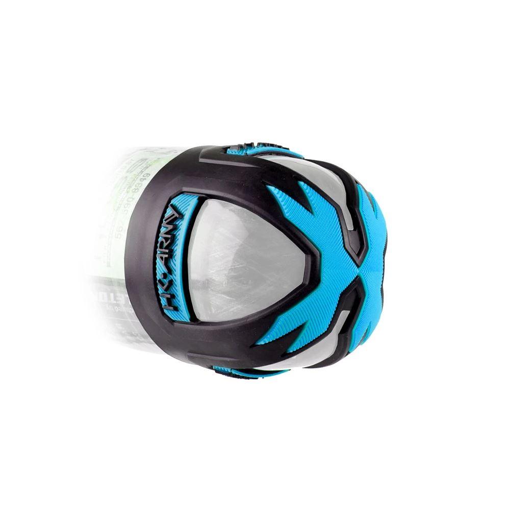 HK Army Vice Tank Grip 2.0 Blue / Black color, HPA tank cover, durable tank cover, for turf slides, feature detail