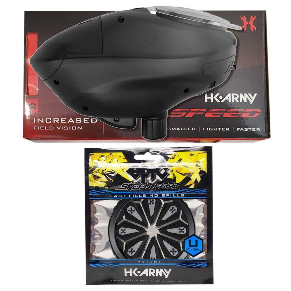 HK Army Speed Electronic Paintball Loader with Epic Speed Feed - 25+ BPS