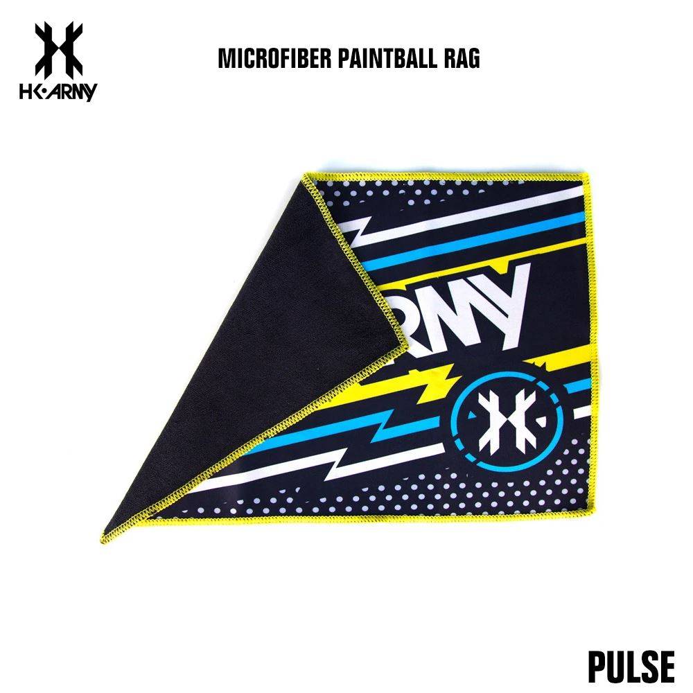 HK Army Microfiber Goggle Rag – Lens Cleaning Cloth std config, mask lens, fast lens swaps, for clear vision, side profile
