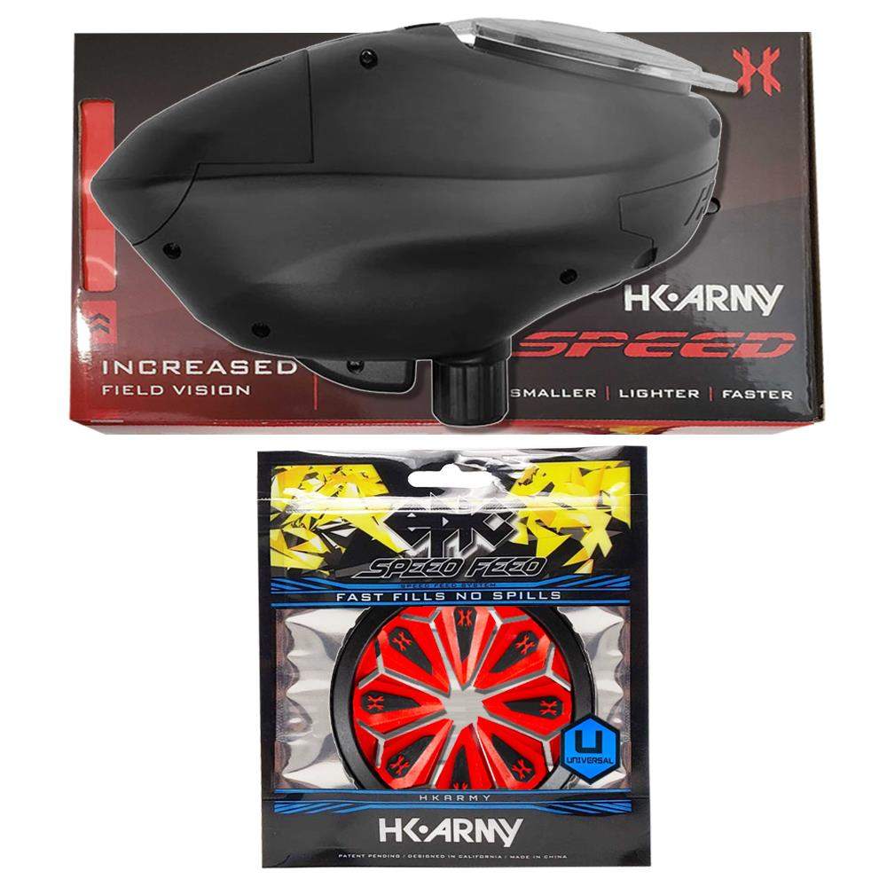 HK Army Speed Electronic Paintball Loader with Epic Speed Feed - 25+ BPS HK Army