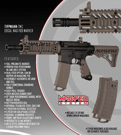 Tippmann TMC MAGFED Semi Auto Paintball Marker Gun Tippmann