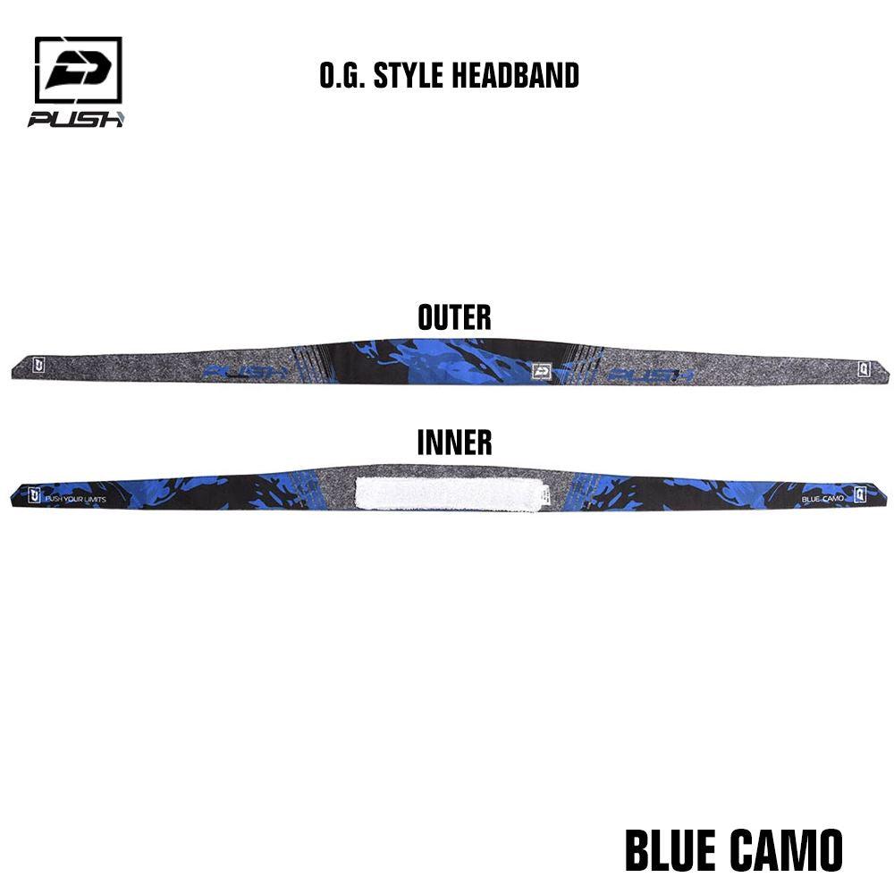 Push Paintball Headband - Blue Camo Push Paintball