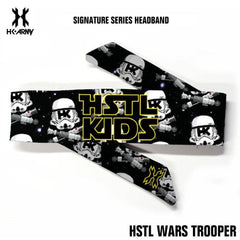 HK Army Headband Signature Series HSTL Wars Trooper with terry cloth pad for sweat and forehead protection, 43in long and 2.5in wide