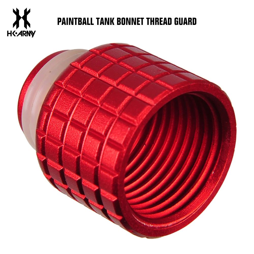 HK Army Tank Thread Guard Protector std config, accessory, durable field use, for gear bags, build detail