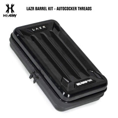 HK Army LAZR Paintball Barrel Kit - Autococker - Polish Black / Black Inserts HK Army