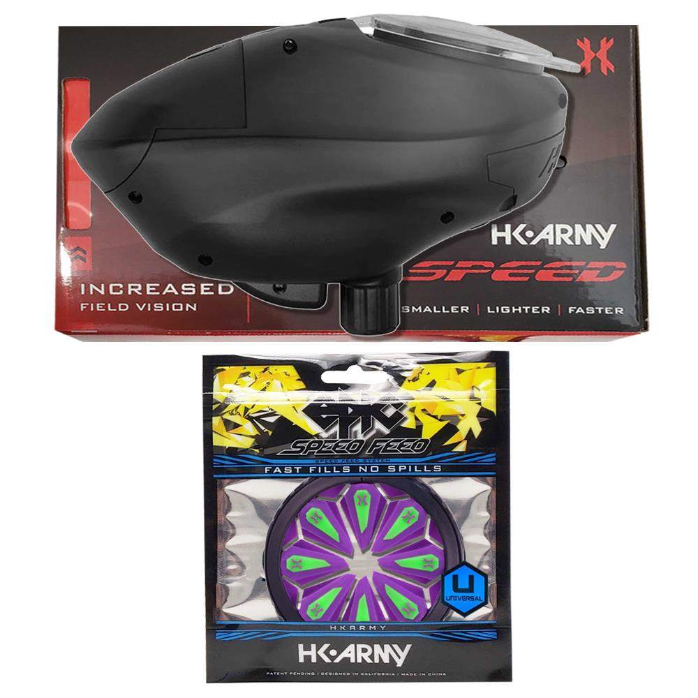 HK Army Speed Electronic Paintball Loader with Epic Speed Feed - 25+ BPS