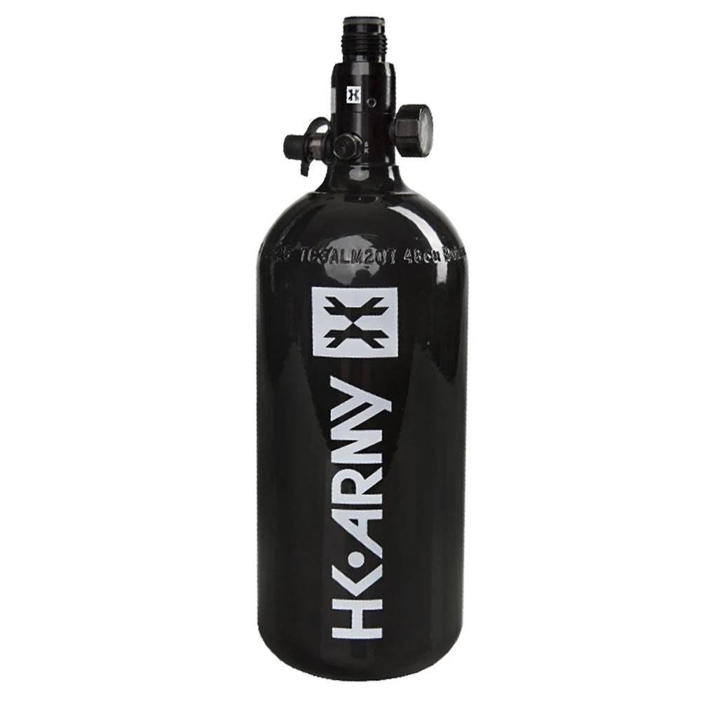 HK Army 48/3000 Aluminum Compressed Air HPA Paintball Tank - Black HK Army