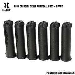 HK Army High Capacity Skull Paintball Pods - 6 Pack HK Army