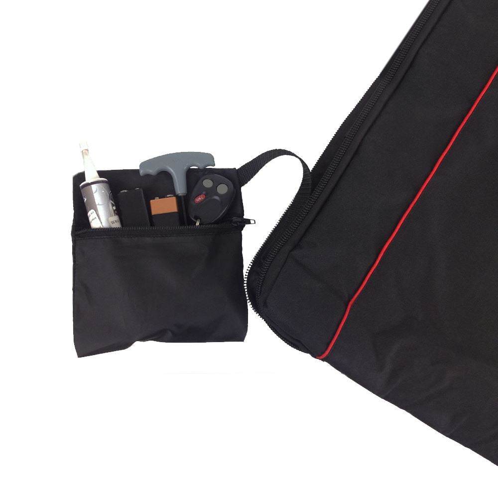 Maddog Padded Gun Case – Large Marker Storage Bag std config, marker, balanced shot feel, for woodsball play, top view