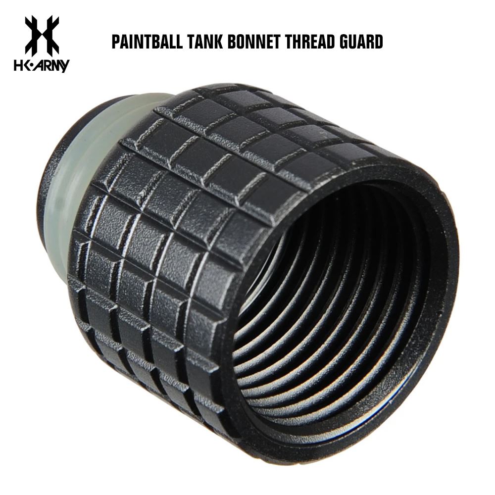 HK Army Tank Thread Guard Protector Purple color, accessory, durable field use, for gear bags, rear angle